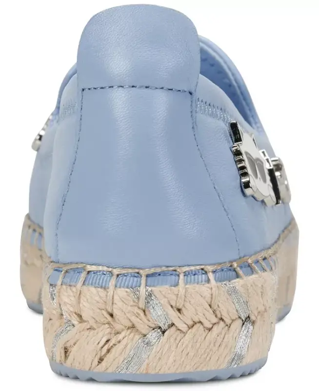 Women's Michaela Embellished Slip-On Espadrille Flats - Light Blue - 3