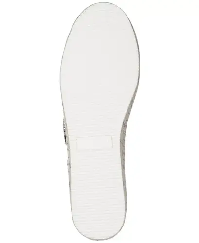 Women's Michaela Embellished Slip-On Espadrille Flats - Silver - 5