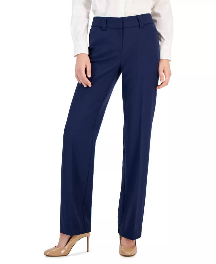 Women's Mid-Rise Bootcut Pants, Created for Modazone Indigo Sea - 5