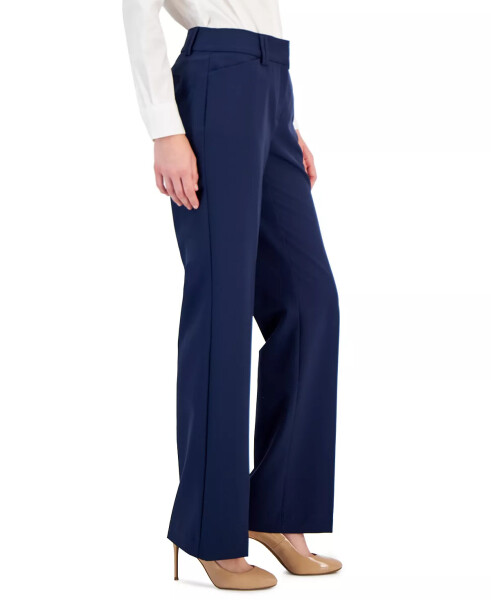 Women's Mid-Rise Bootcut Pants, Created for Modazone Indigo Sea - 7