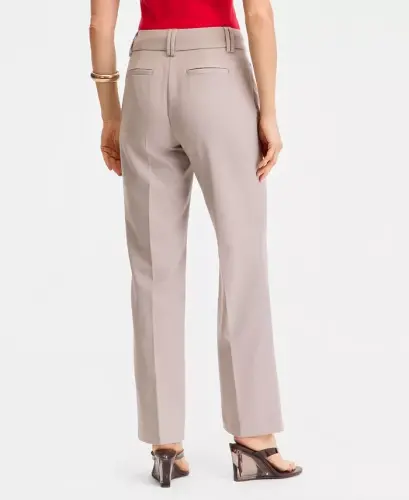 Women's Mid-Rise Bootcut Pants, Created for Modazone - Summer Straw - 3