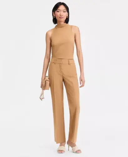 Women's Mid-Rise Bootcut Pants, Created for Modazone - Warm Toffee - I.N.C. INTERNATIONAL CONCEPTS (1)