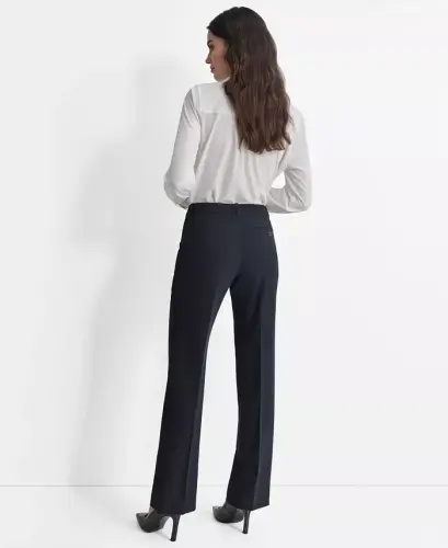 Women's Mid-Rise Flare-Leg Pants - 5