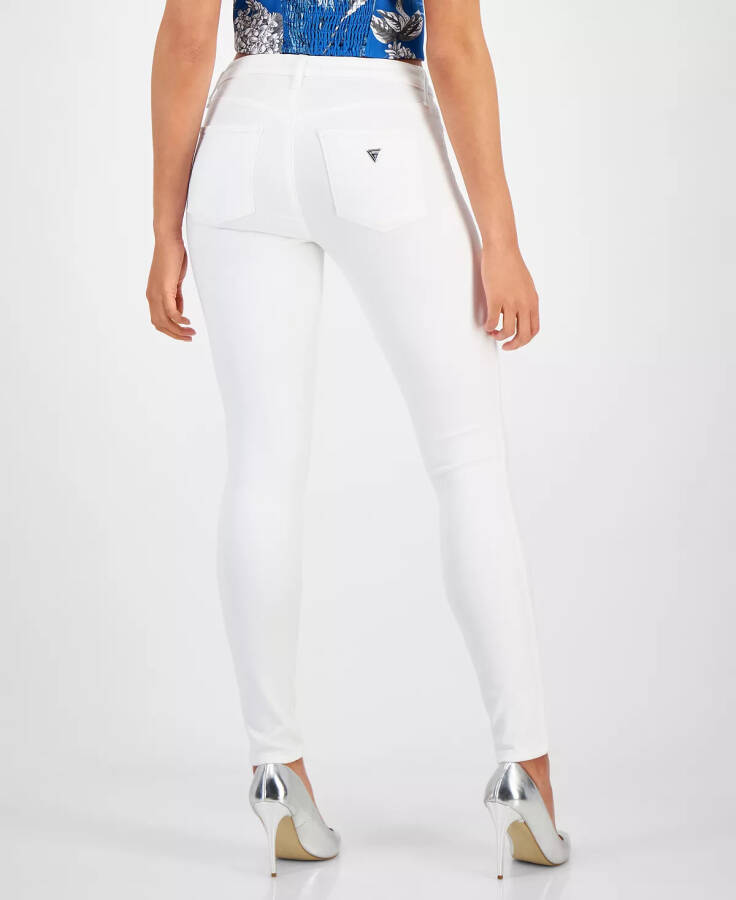 Women's Mid-Rise Sexy Curve Skinny Jeans Optic White Rinse - 2