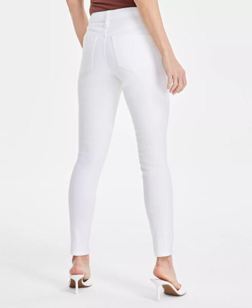 Women's Mid Rise Skinny Jeans, Created for Modazone Bright White - 15