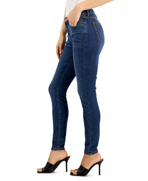 Women's Mid Rise Skinny Jeans, Created for Modazone Dk Indigo - 16