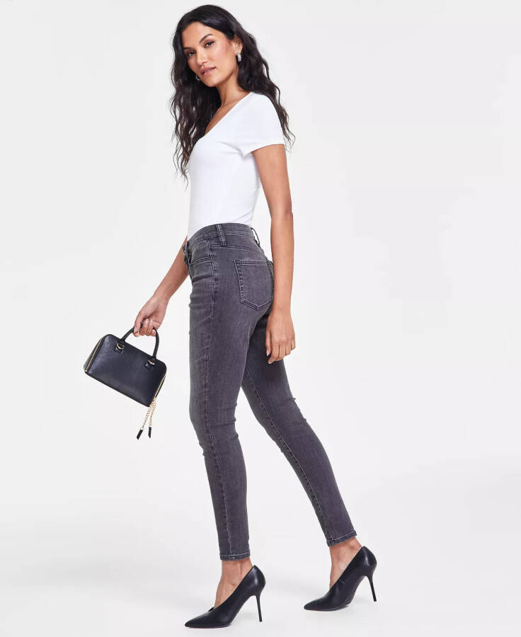 Women's Mid Rise Skinny Jeans, Created for Modazone Dk Indigo - 12