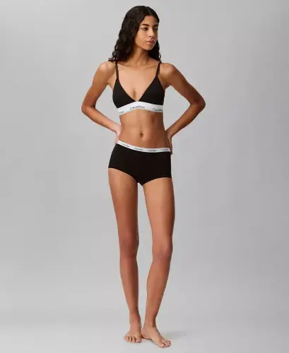 Women's Modern Cotton Lightly Lined Triangle Bralette QF5650 - 3