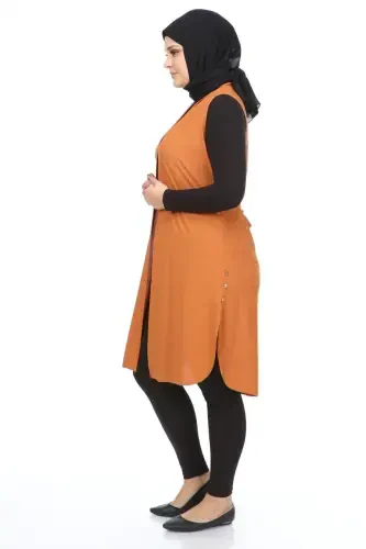 Women's Modest Clothing Plus Size Summer Mother Vest - TABA - FERACE (1)