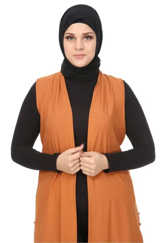 Women's Modest Clothing Plus Size Summer Mother Vest - TABA - 4