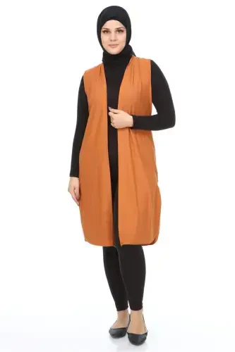 Women's Modest Clothing Plus Size Summer Mother Vest - TABA - 7