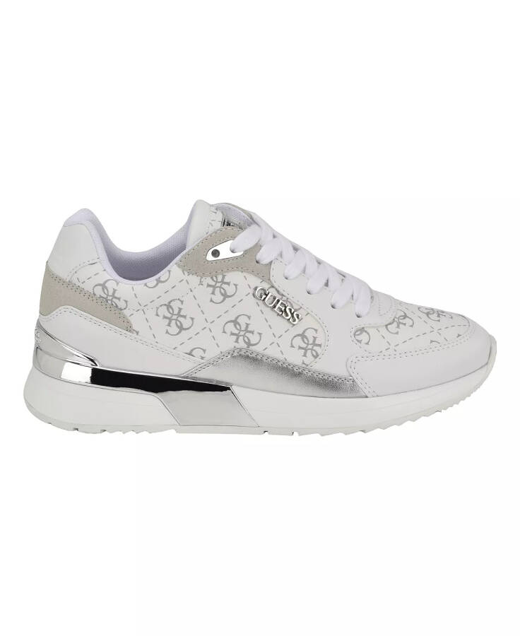 Women's Moxea Quattro G Logo Lace-Up Jogger Krossovkalari-Oq Logotip - 2