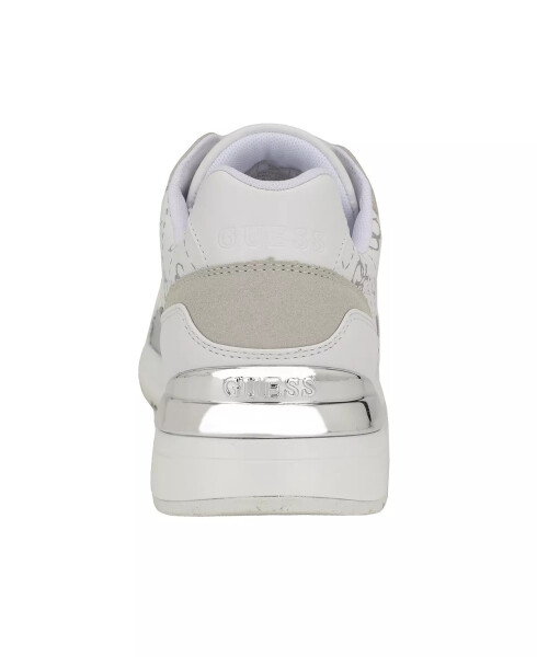 Women's Moxea Quattro G Logo Lace-Up Jogger Krossovkalari-Oq Logotip - 3