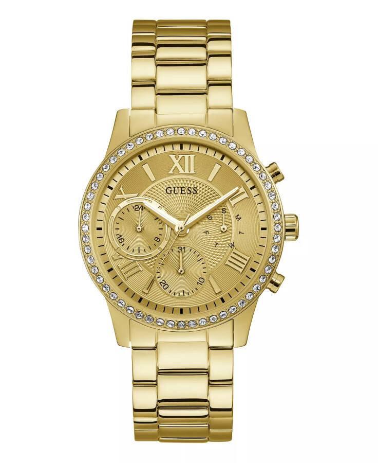 Women's Multi-function Gold Tone Stainless Steel Watch 40 mm Gold - 1