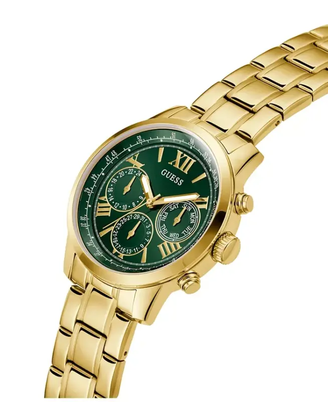 Women's Multi-Function Gold-Tone Stainless Steel Watch 42mm-Gold-Tone - 4