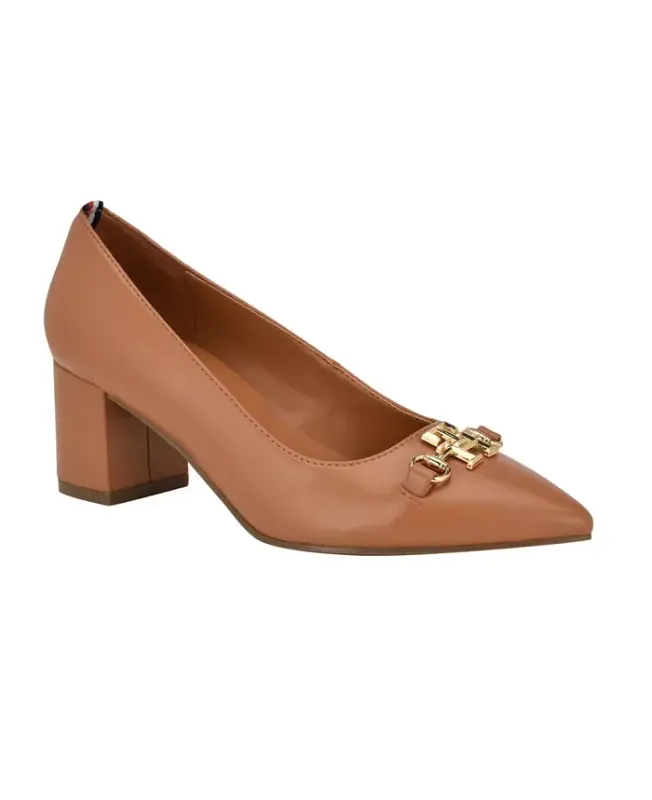 Women's Nanya Block Heel Classic Pumps - TOMMY HILFIGER