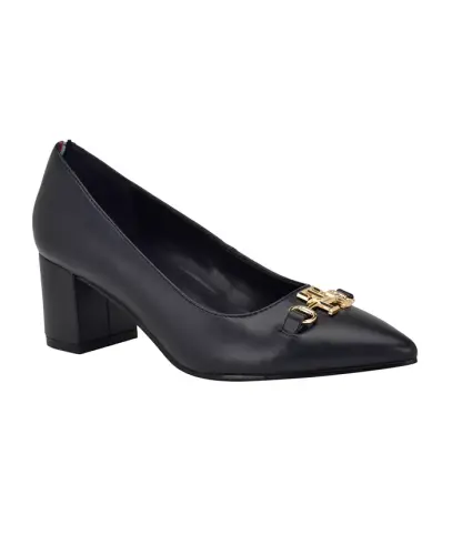 Women's Nanya Block Heel Classic Pumps 