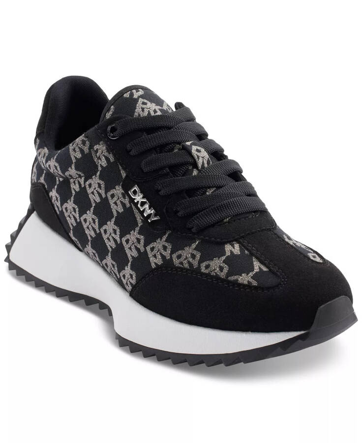 Women's Naples Checkered Running Sneakers - 1