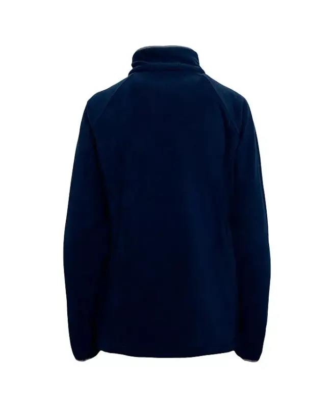 Women's Navy Dallas Cowboys Give and Go III Fleece Raglan Full-Zip Jacket-Navy - 3