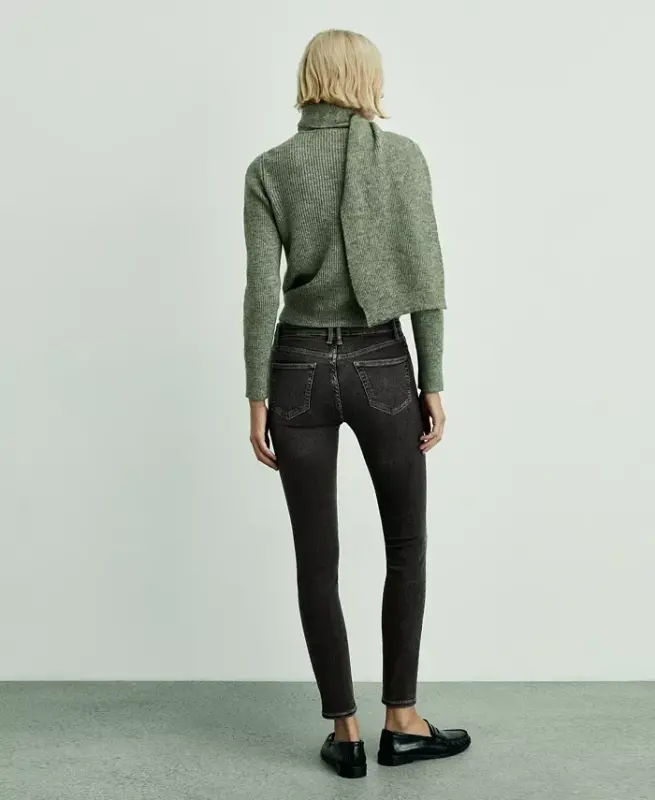 Women's Newisa Medium-Rise Skinny Jeans - 3