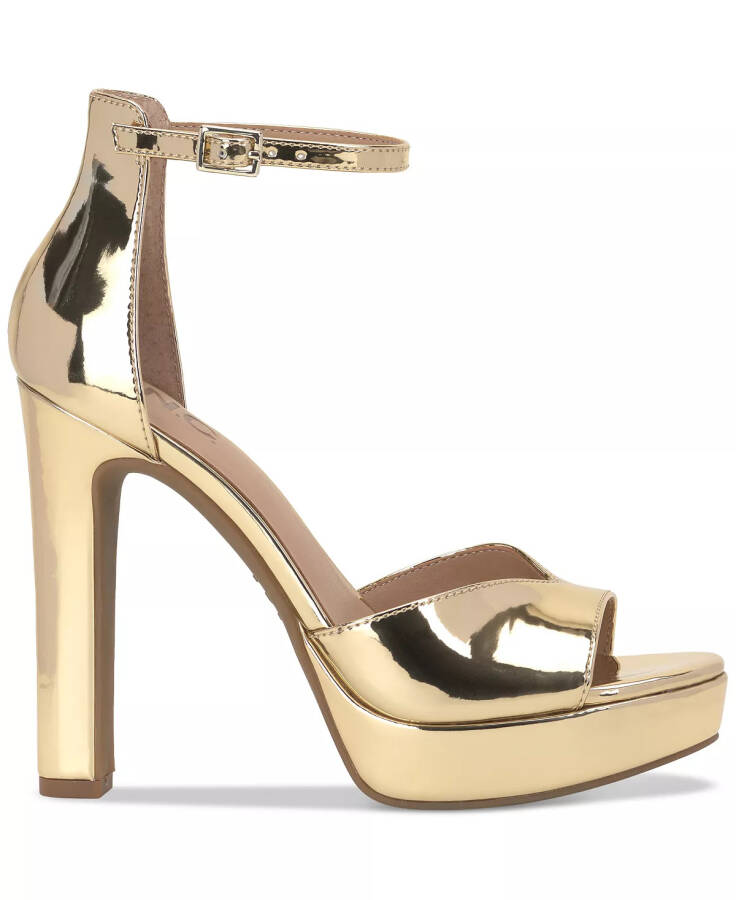 Women's Ninel Platform Sandals, Created for Modazone Gold TPU - 2