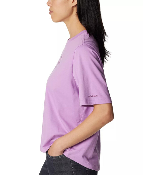 Women's North Cascades Cotton T-Shirt Gumdrop College - 5