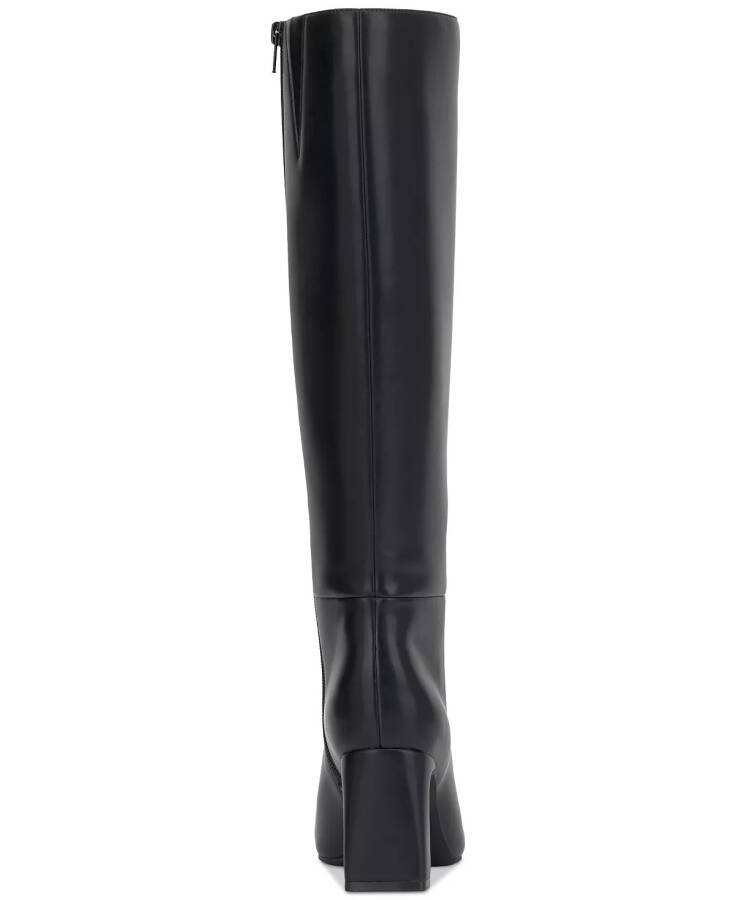 Women's Odina Extra Wide-Calf Tall Dress Boots, Exclusively at Modazone Black Smooth Extra Wide Calf - 3