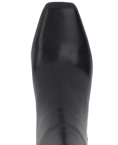 Women's Odina Extra Wide-Calf Tall Dress Boots, Exclusively at Modazone Black Smooth Extra Wide Calf - 4