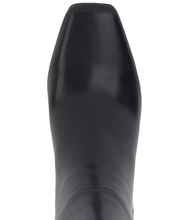 Women's Odina Knee High Dress Boots, Created for Modazone Black Smooth - 5