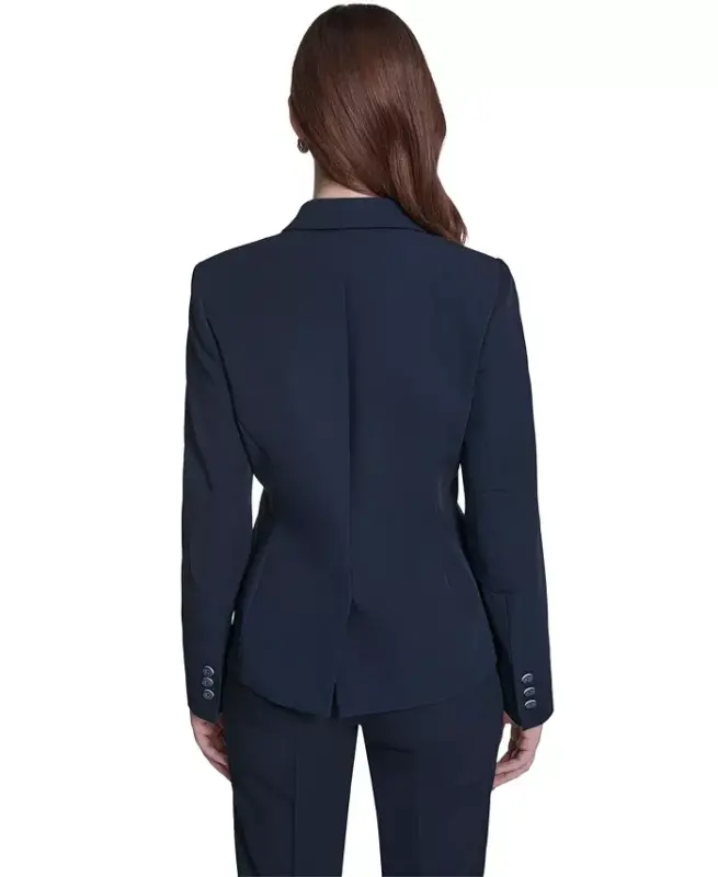 Women’s One-Button Blazer-Midnight - 2