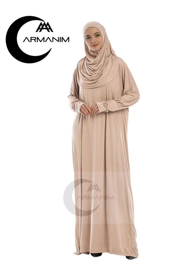 Women's One Piece Prayer and Umrah Clothing - 1