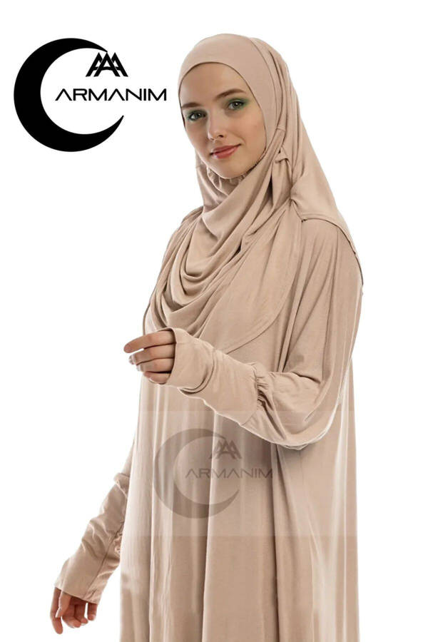 Women's One Piece Prayer and Umrah Clothing - 2