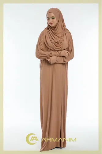 Women's One-Piece Prayer and Umrah Dress-VISON - 5
