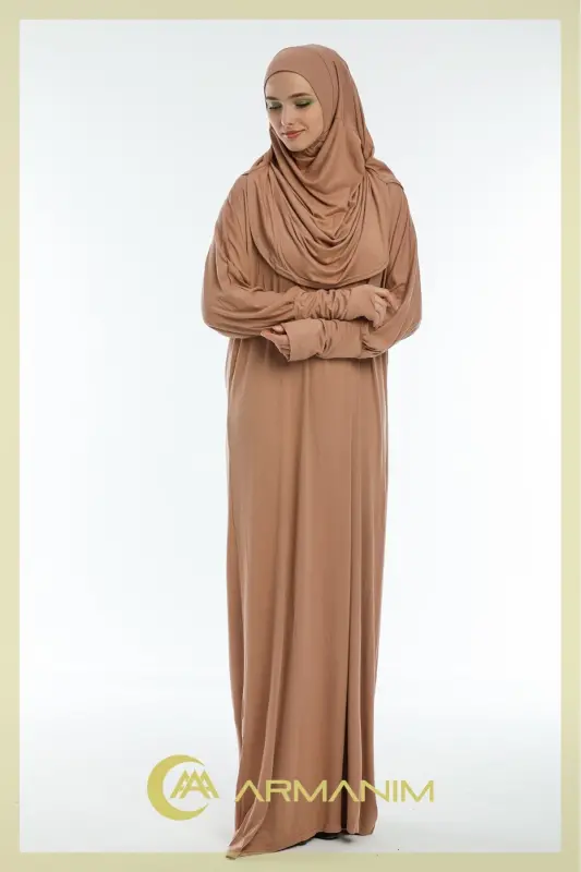 Women's One-Piece Prayer and Umrah Dress-VISON - 5