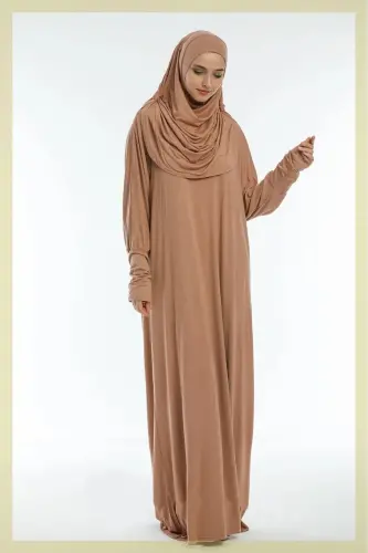 Women's One-Piece Prayer and Umrah Dress-VISON - 7