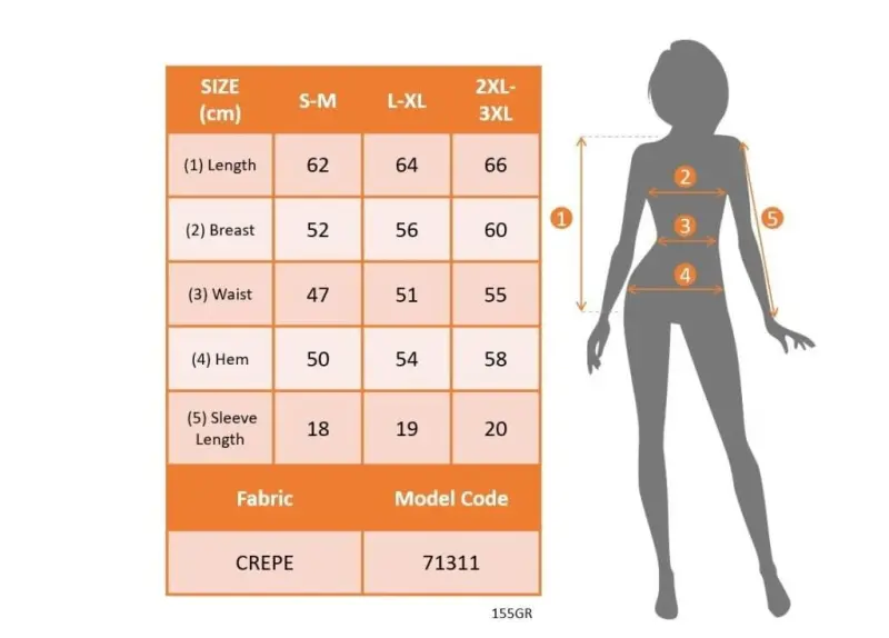 Women's One Shoulder Tie Sleeve Crinkle Crepe Blouse - 7