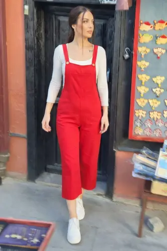 Women's Open Red Overall ARM-20K001117 - ARMONIKA (1)