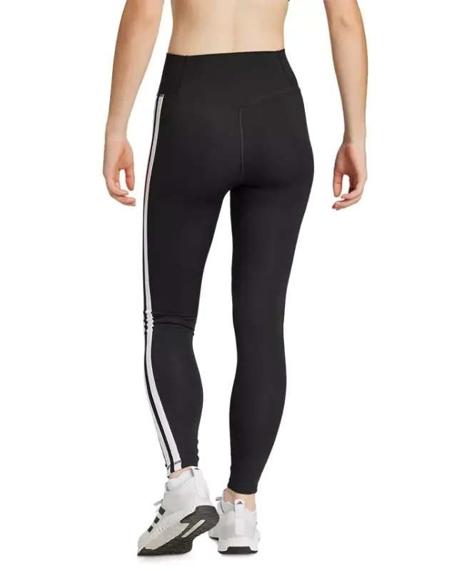 Women's Optime Essentials 7/8 Leggings-Black - 2