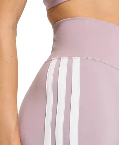 Women's Optime Essentials 7/8 Leggings - Preloved Fig/white - 4