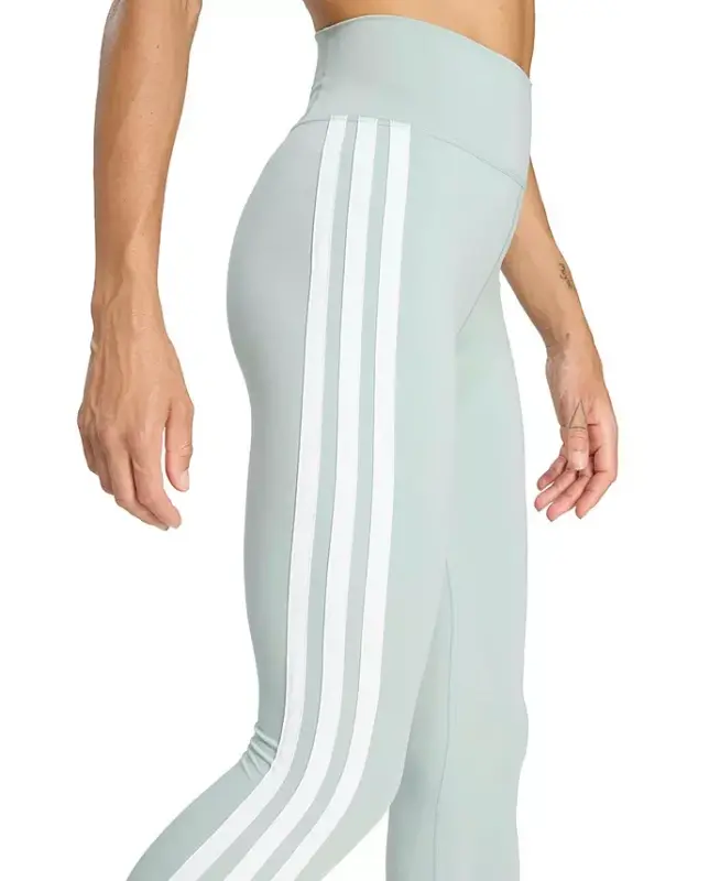 Women's Optime Essentials 7/8 Leggings - Wonder Sage/white - 2