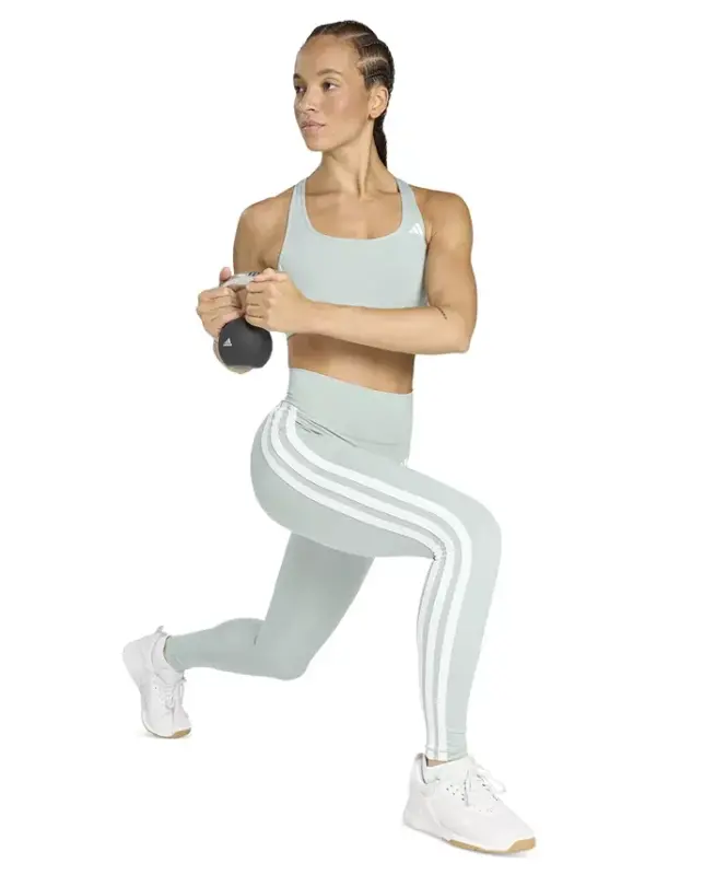 Women's Optime Essentials 7/8 Leggings - Wonder Sage/white - 3