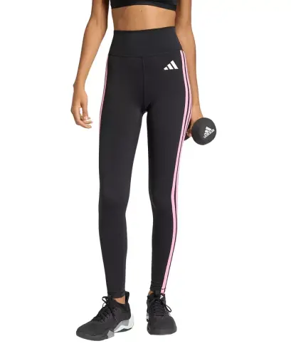 Women's Optime Essentials 7/8 Tayt - Siyah/Pembe - 1