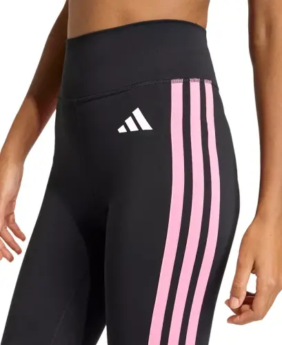 Women's Optime Essentials 7/8 Tayt - Siyah/Pembe - 3