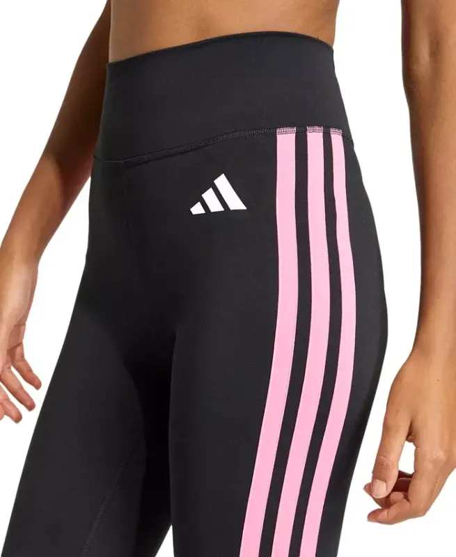 Women's Optime Essentials 7/8 Tayt - Siyah/Pembe - 3