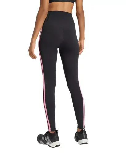 Women's Optime Essentials 7/8 Tayt - Siyah/Pembe - 5