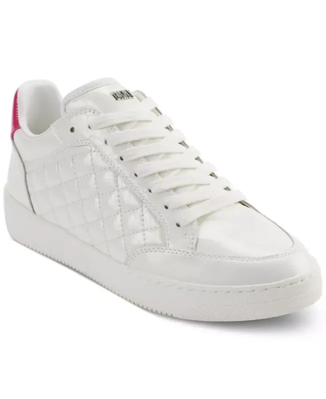 Women's Oriel Quilted Lace-Up Low-Top Sneakers - 1