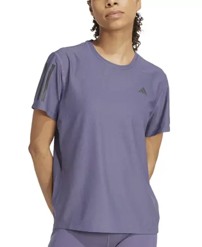 Women's Own The Run Short-Sleeve Running Tee - Preloved Violet - 1