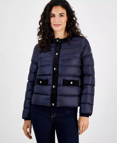 Women's Packable Down Puffer Coat, Created for Modazone Admiral - 1