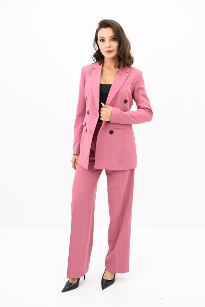 Women's Palazzo Pants Suit Jacket 0111-23 - 1