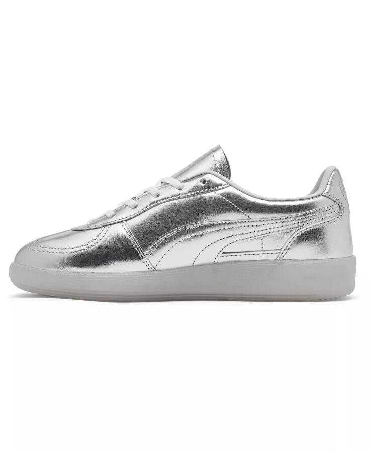 Women's Palermo Chrome Casual Sneakers from Finish Line Silver/Grey - 3